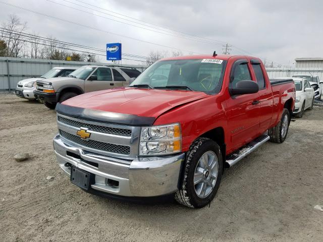 1GCRKSE79DZ242225 - 2013 CHEVROLET SILVERADO K1500 LT  photo 2