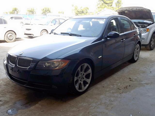 WBAVB33516KS32237 - 2006 BMW 330 I BLUE photo 2