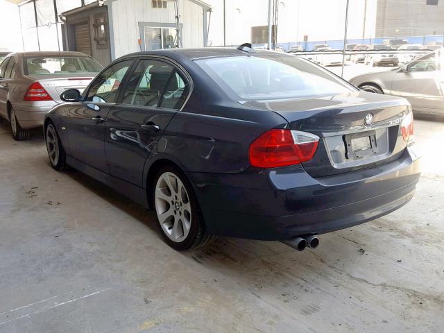 WBAVB33516KS32237 - 2006 BMW 330 I BLUE photo 3