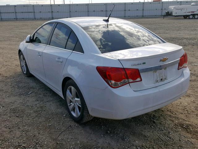 1G1P75SZ9E7265218 - 2014 CHEVROLET CRUZE WHITE photo 3