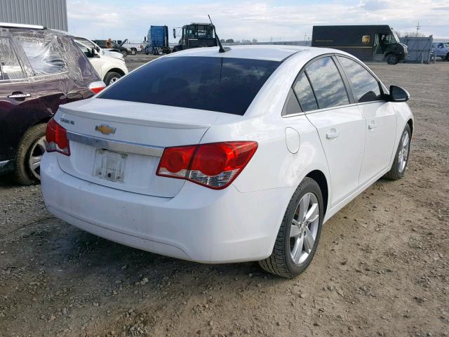 1G1P75SZ9E7265218 - 2014 CHEVROLET CRUZE WHITE photo 4