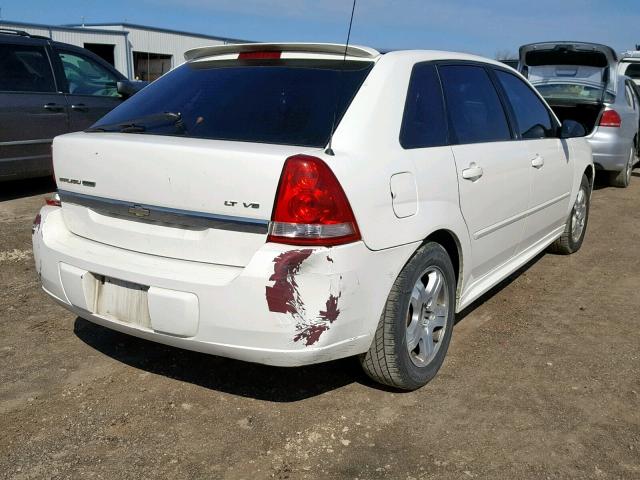 1G1ZU64885F210065 - 2005 CHEVROLET MALIBU MAX 白色 照片 4