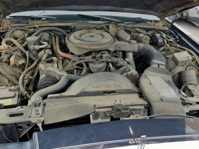 1MRBP95F6BY610850 - 1981 LINCOLN MARK VI GRAY photo 7