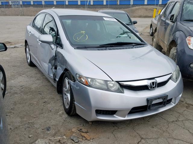 2HGFA16629H332959 - 2009 HONDA CIVIC LX-S SILVER photo 1