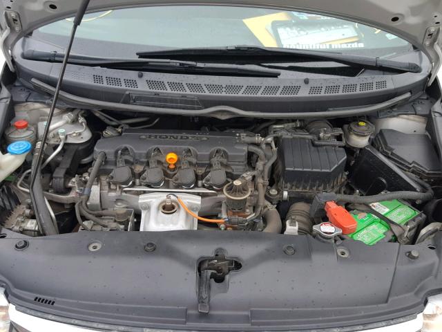 2HGFA16629H332959 - 2009 HONDA CIVIC LX-S SILVER photo 7