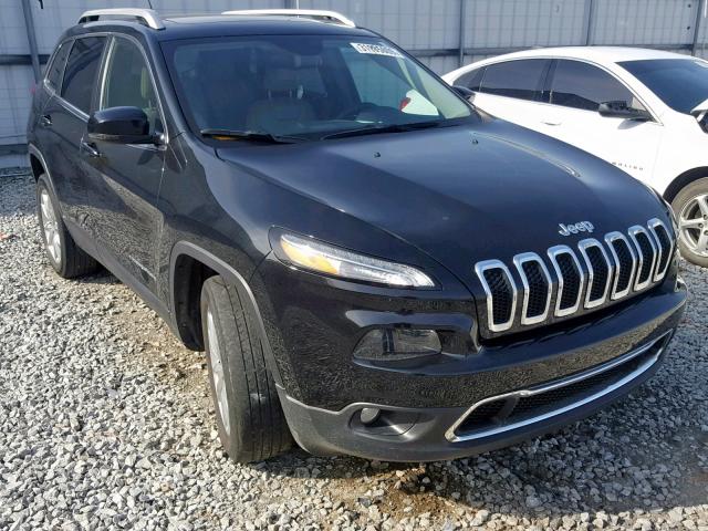 1C4PJMDB5FW659826 - 2015 JEEP CHEROKEE L BLACK photo 1