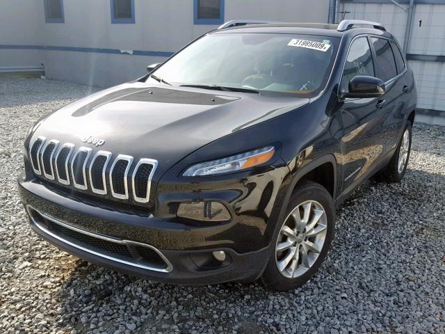 1C4PJMDB5FW659826 - 2015 JEEP CHEROKEE L BLACK photo 2