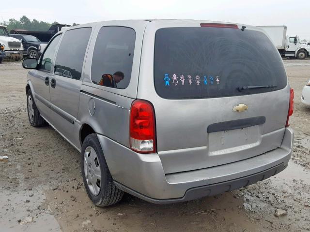 1GNDV23L26D161740 - 2006 CHEVROLET UPLANDER L 银色 照片 3