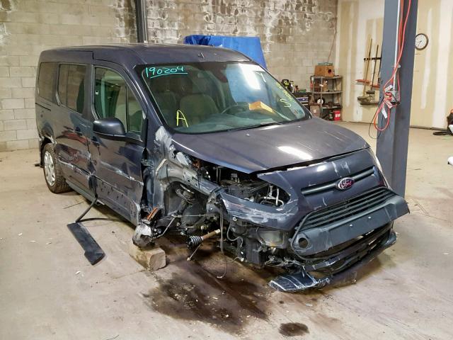 NM0GS9F73E1140656 - 2014 FORD TRANSIT CO BLUE photo 1