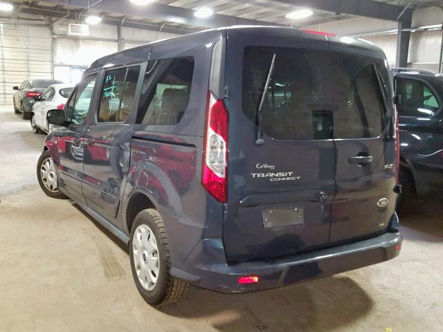 NM0GS9F73E1140656 - 2014 FORD TRANSIT CO BLUE photo 3