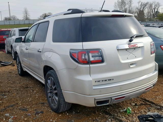 1GKKRTKD3EJ208203 - 2014 GMC ACADIA DEN WHITE photo 3