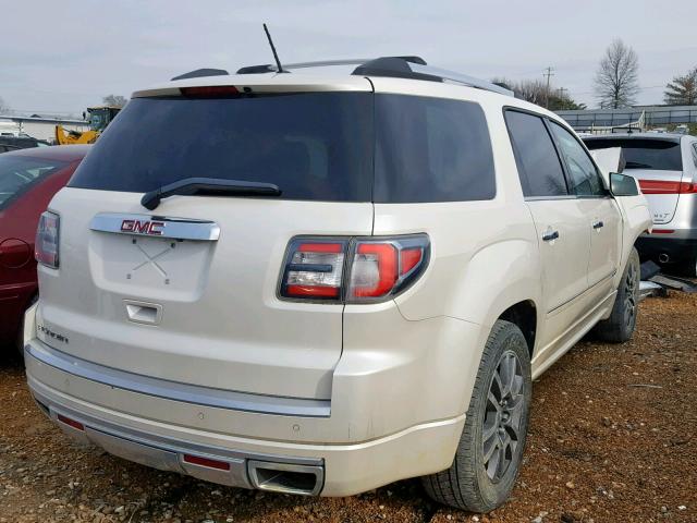 1GKKRTKD3EJ208203 - 2014 GMC ACADIA DEN WHITE photo 4