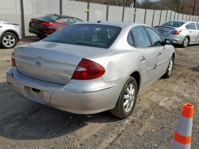 2G4WD582161181068 - 2006 BUICK LACROSSE C GRAY photo 4