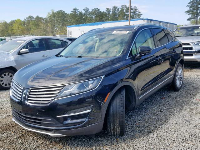 5LMCJ1A94FUJ07365 - 2015 LINCOLN MKC BLACK photo 2