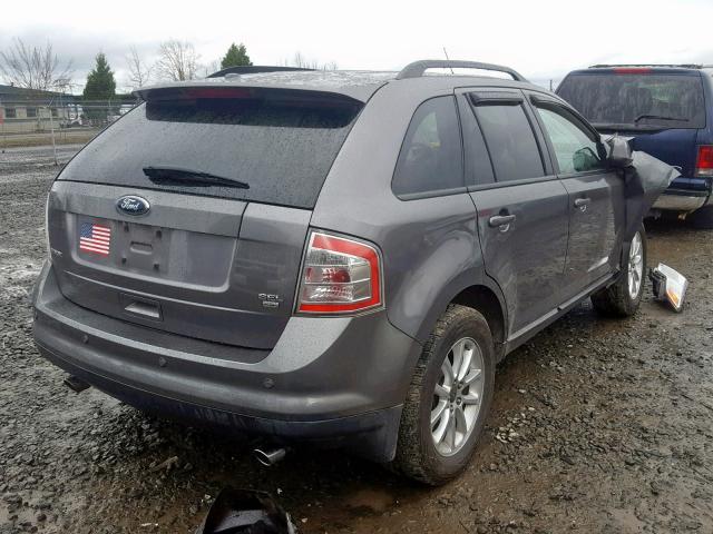 2FMDK4JC8ABA75228 - 2010 FORD EDGE SEL CHARCOAL photo 4