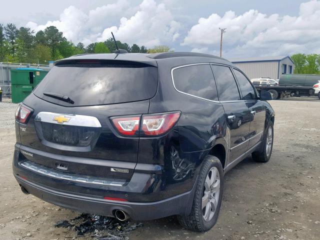 1GNKRJKD0HJ252865 - 2017 CHEVROLET TRAVERSE P BLACK photo 4