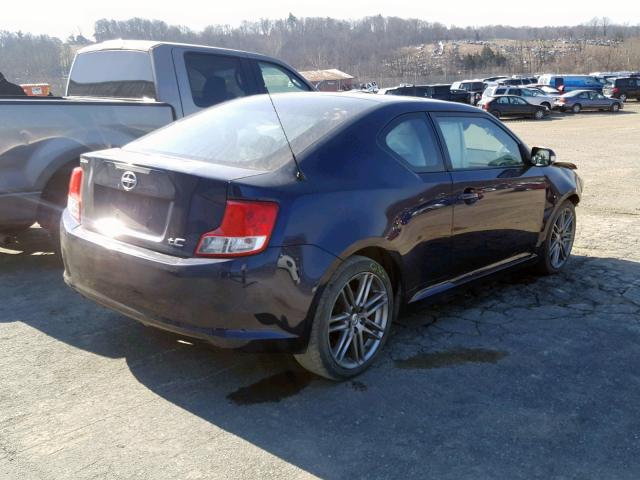 JTKJF5C79C3029467 - 2012 TOYOTA SCION TC BLUE photo 4