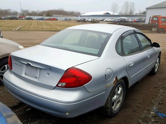 1FAFP55U03A273118 - 2003 FORD TAURUS SES SILVER photo 4