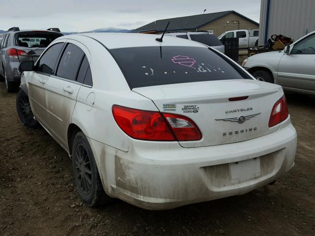 1C3CC4FD1AN127242 - 2010 CHRYSLER SEBRING TO WHITE photo 3