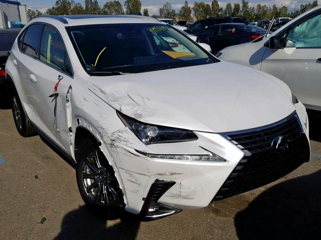 JTJYARBZ2K2133217 - 2019 LEXUS NX 300 WHITE photo 1