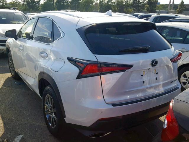 JTJYARBZ2K2133217 - 2019 LEXUS NX 300 WHITE photo 3