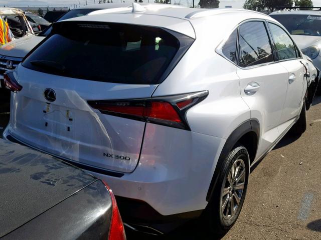 JTJYARBZ2K2133217 - 2019 LEXUS NX 300 WHITE photo 4