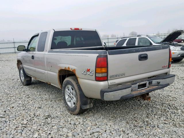 1GTEK19T56Z242242 - 2006 GMC NEW SIERRA SILVER photo 3