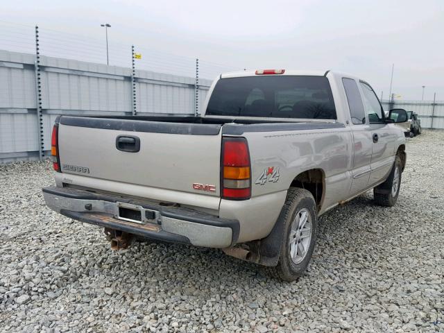 1GTEK19T56Z242242 - 2006 GMC NEW SIERRA SILVER photo 4