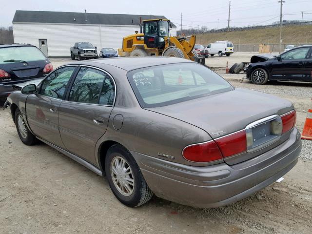 1G4HP54KX2U301597 - 2002 BUICK LESABRE CU BROWN photo 3