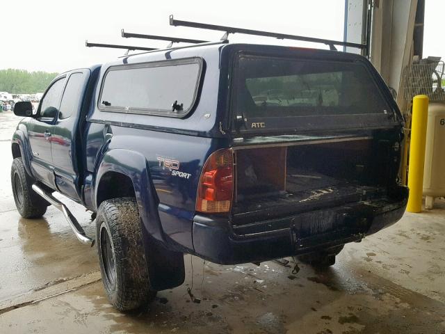 5TETU62N76Z275306 - 2006 TOYOTA TACOMA PRE BLUE photo 3