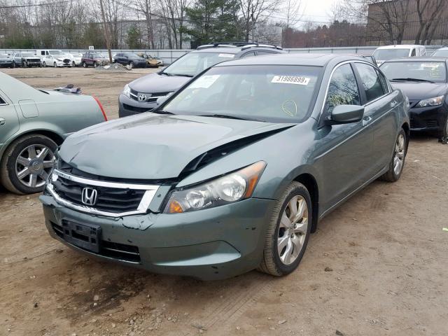 1HGCP268X8A065656 - 2008 HONDA ACCORD EXL GREEN photo 2