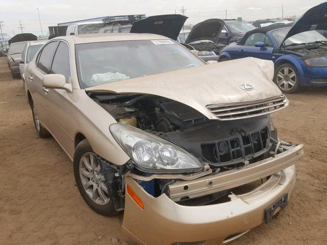 JTHBF30G236020370 - 2003 LEXUS ES 300 GOLD photo 1