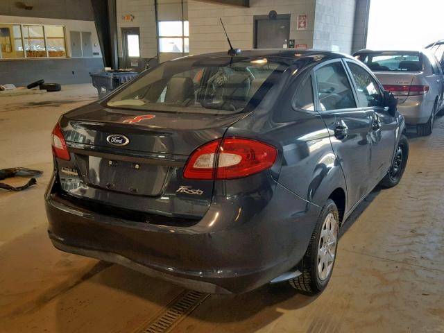 3FADP4AJ4BM147746 - 2011 FORD FIESTA S GRAY photo 4