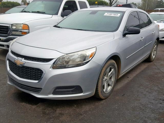 1G11B5SL1EF246586 - 2014 CHEVROLET MALIBU LS SILVER photo 2