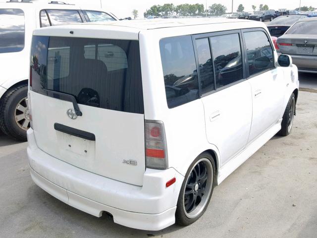 JTLKT334564087559 - 2006 TOYOTA SCION XB 白色 照片 4