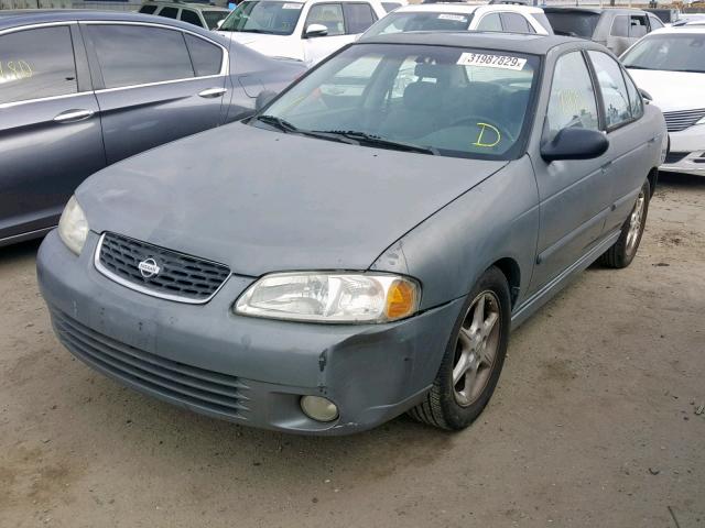 3N1BB51D41L125625 - 2001 NISSAN SENTRA SE GRAY photo 2