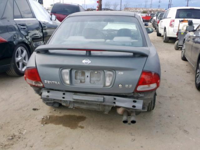 3N1BB51D41L125625 - 2001 NISSAN SENTRA SE GRAY photo 9