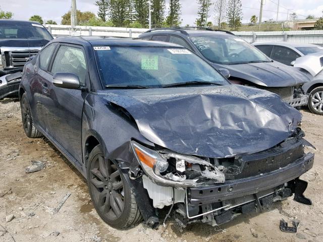JTKJF5C72FJ010730 - 2015 TOYOTA SCION TC ნაცრისფერი ფოტო 1