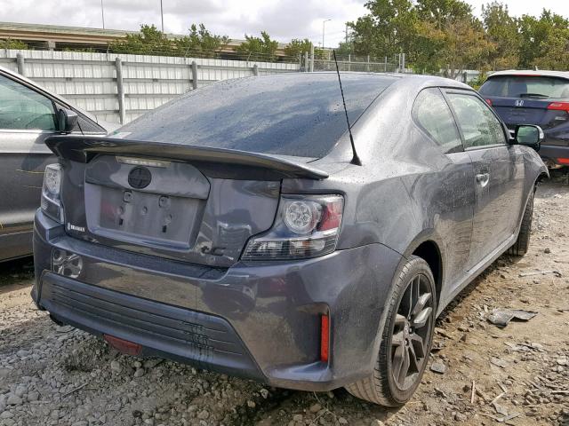 JTKJF5C72FJ010730 - 2015 TOYOTA SCION TC ნაცრისფერი ფოტო 4