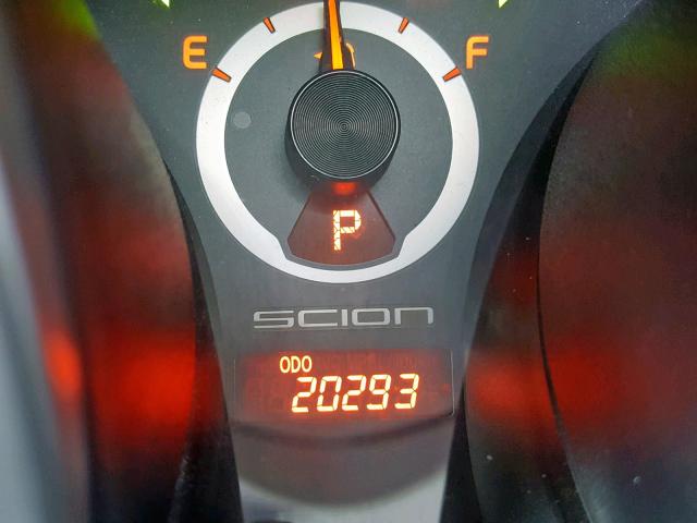 JTKJF5C72FJ010730 - 2015 TOYOTA SCION TC ნაცრისფერი ფოტო 8