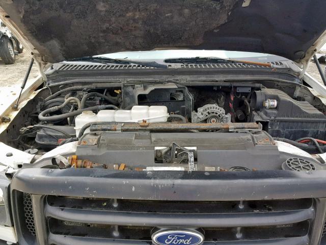 1FDXF46F83EB13441 - 2003 FORD F450 SUPER WHITE photo 7