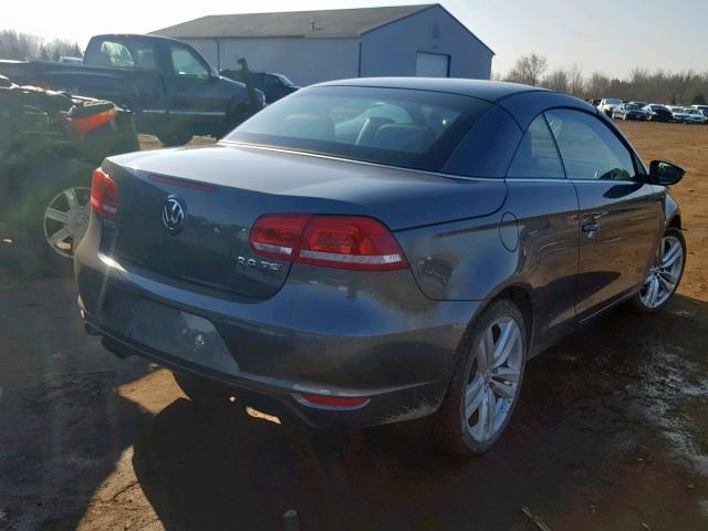 WVWFW8AH4FV004088 - 2015 VOLKSWAGEN EOS LUX 灰色 照片 4