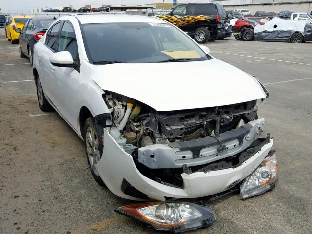 JM1BL1SG2A1218176 - 2010 MAZDA 3 I WHITE photo 1