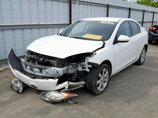 JM1BL1SG2A1218176 - 2010 MAZDA 3 I WHITE photo 2