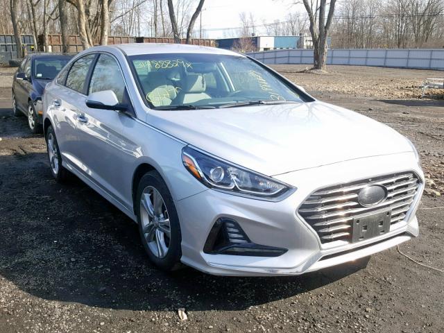 5NPE34AF3JH615301 - 2018 HYUNDAI SONATA SPO SILVER photo 1