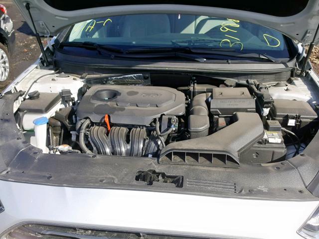 5NPE34AF3JH615301 - 2018 HYUNDAI SONATA SPO SILVER photo 7