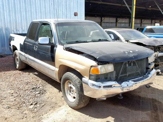 1GTEK19T4YE152462 - 2000 GMC NEW SIERRA BLACK photo 1