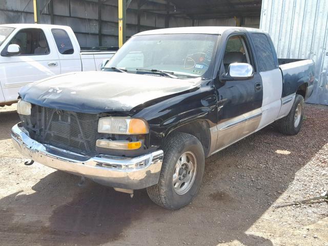 1GTEK19T4YE152462 - 2000 GMC NEW SIERRA BLACK photo 2