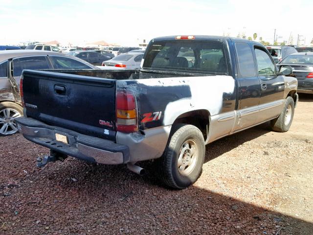 1GTEK19T4YE152462 - 2000 GMC NEW SIERRA BLACK photo 4