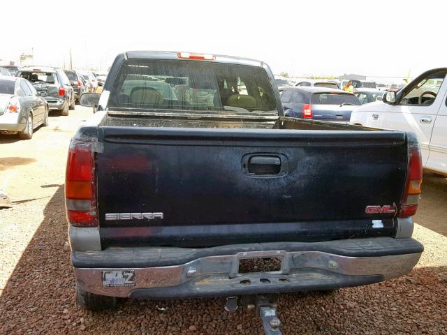 1GTEK19T4YE152462 - 2000 GMC NEW SIERRA BLACK photo 6